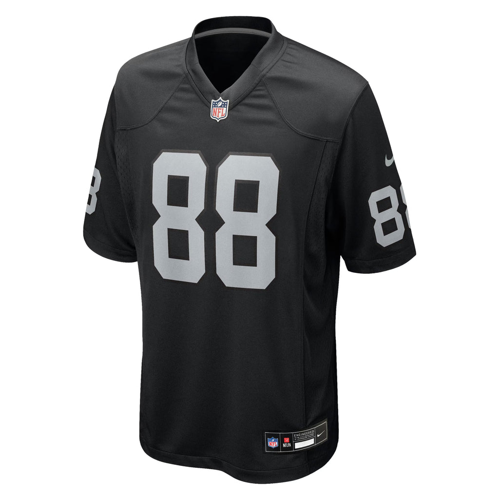 Las Vegas Raiders Justin Shorter Black Team Game Jersey