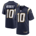 Los Angeles Chargers Justin Herbert Navy Alternate Super Chargers Game Player Jersey