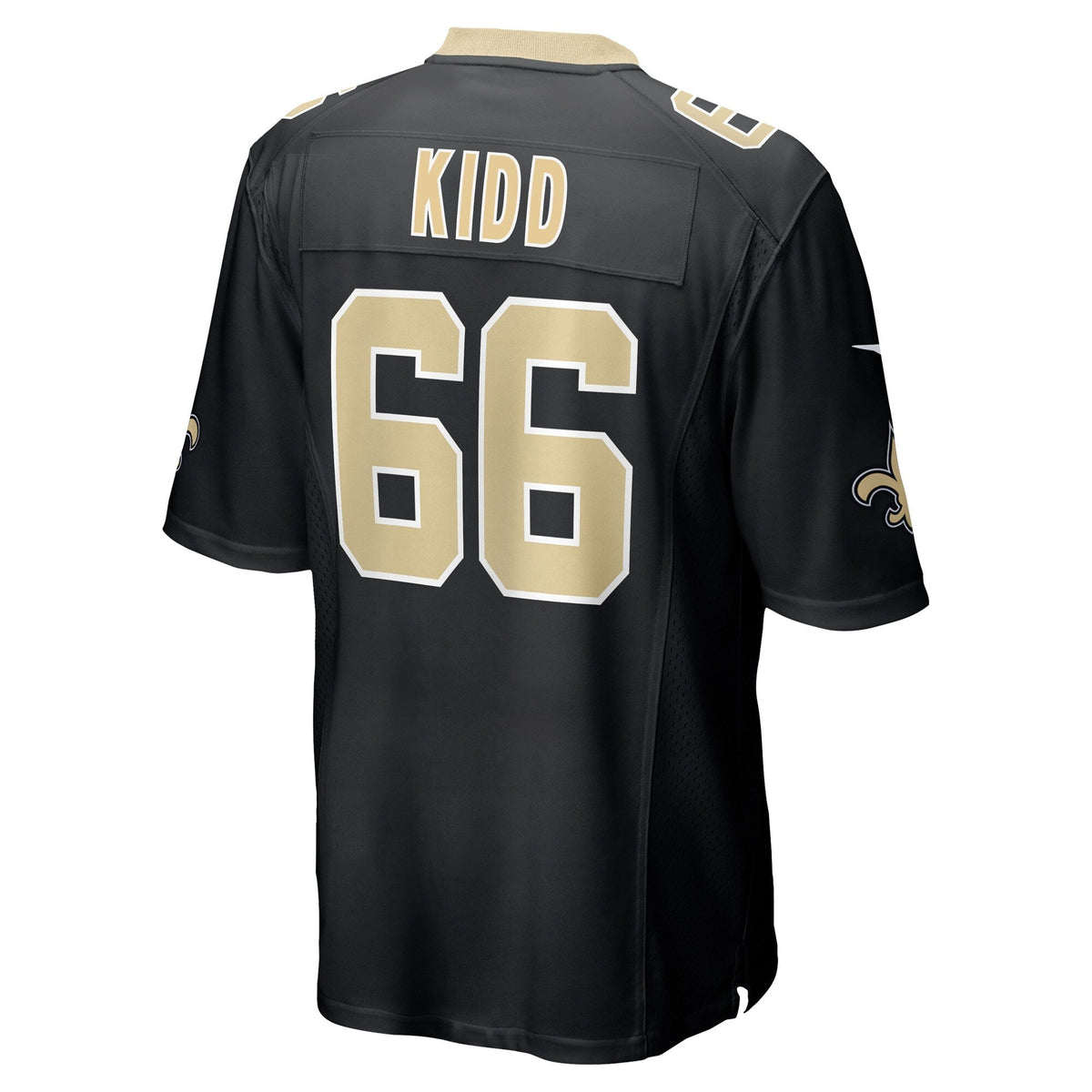 Lewis Kidd New Orleans Saints Nike Game   Jersey - Black