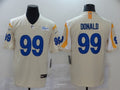 Men's Los Angeles Rams Aaron Donald #99 Beige Vapor Limited Jersey1