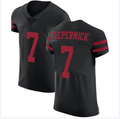 SF. 49ers #7 Colin Kaepernick Alternate Jersey - black Stitched American Football Jersey