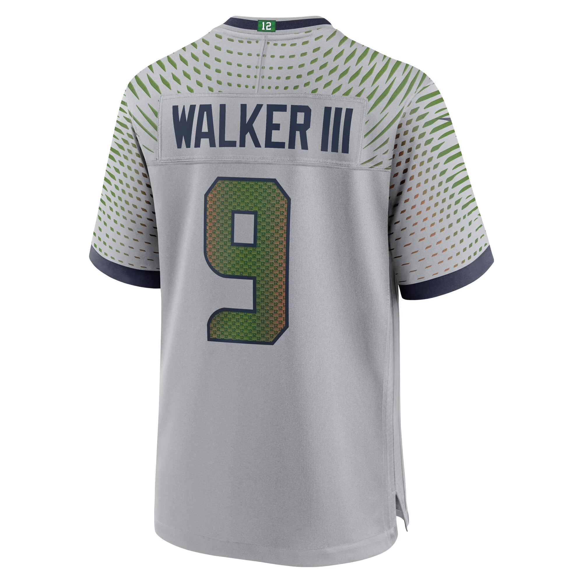 Seattle Seahawks Kenneth Walker III Wolf Gray 2025 Rivalries Collection Game Jersey