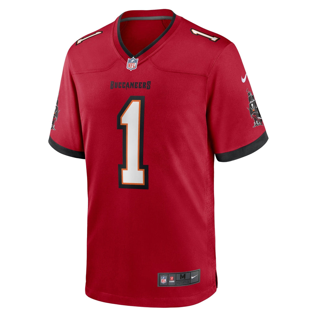 Tampa Bay Buccaneers Rachaad White Red Game Player Jersey