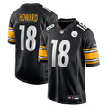 Pittsburgh Steelers Will Howard Black Team Game Jersey