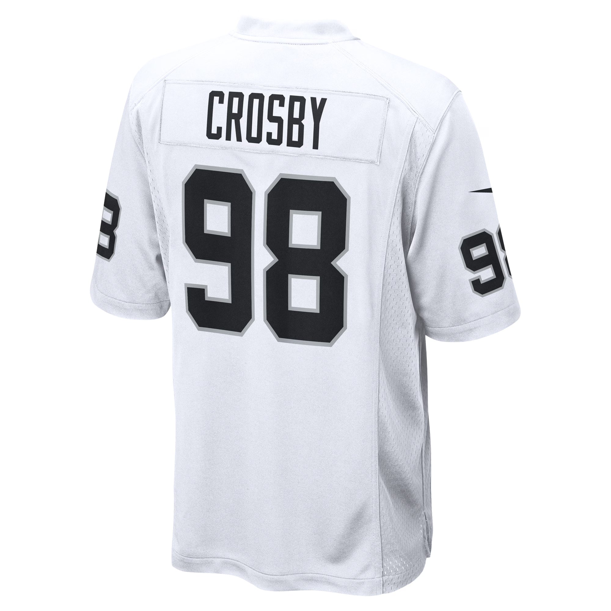 Las Vegas Raiders Maxx Crosby White Game Jersey