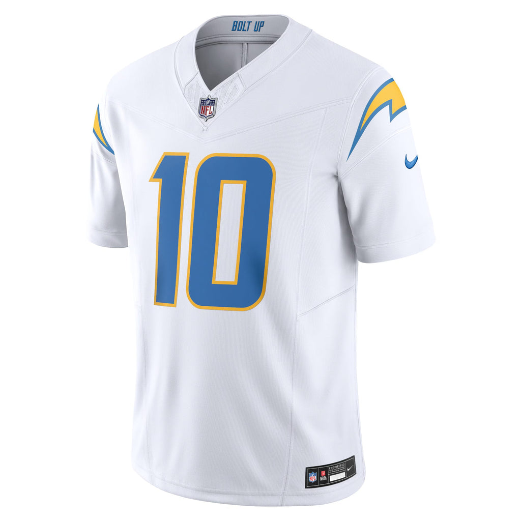 Los Angeles Chargers Justin Herbert White Vapor F.U.S.E. Limited Jersey