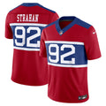New York Giants Michael Strahan Century Red Alternate Vapor F.U.S.E. Retired Player Limited Jersey
