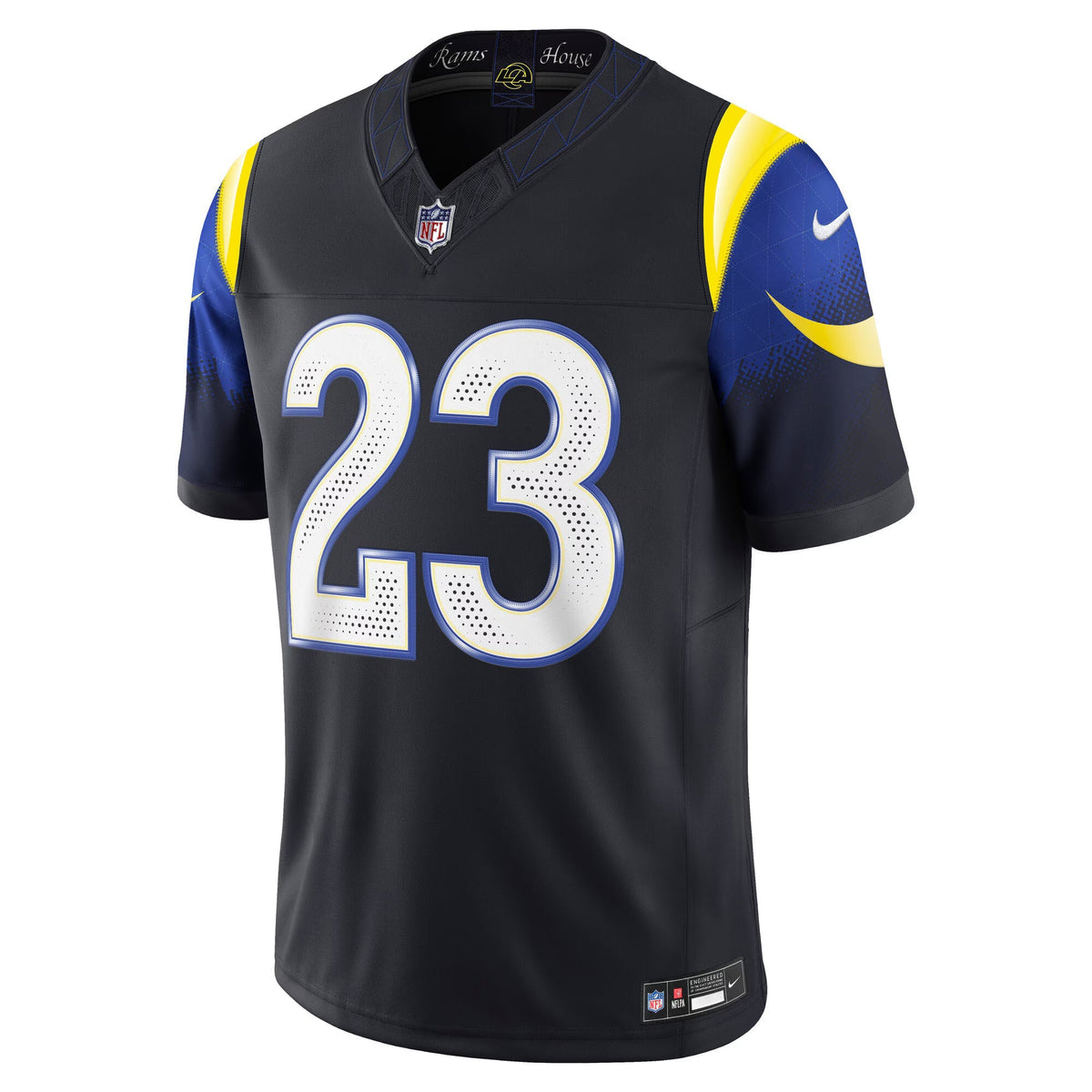 Los Angeles Rams Kyren Williams Midnight Blue 2025 Rivalries Collection Limited Jersey