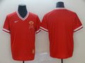 Men's Los Angeles Angels Red Replica Blank jersey