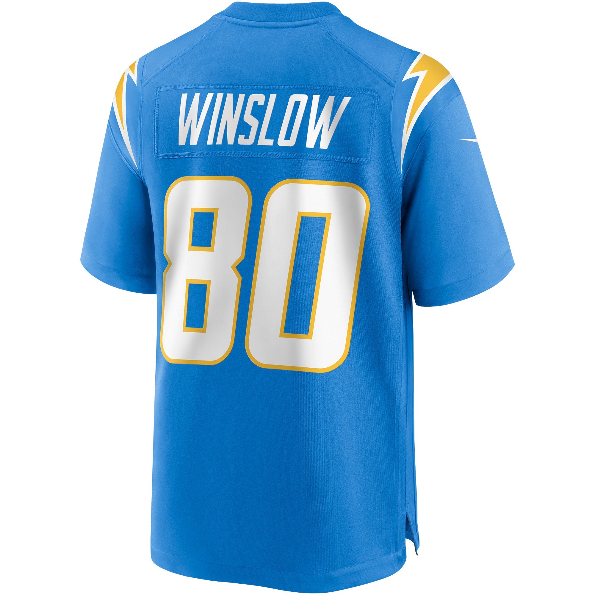 Los Angeles Chargers Kellen Winslow Powder Blue Game Retired Player Jersey