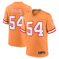 Tampa Bay Buccaneers Lavonte David Orange Throwback Game Jersey