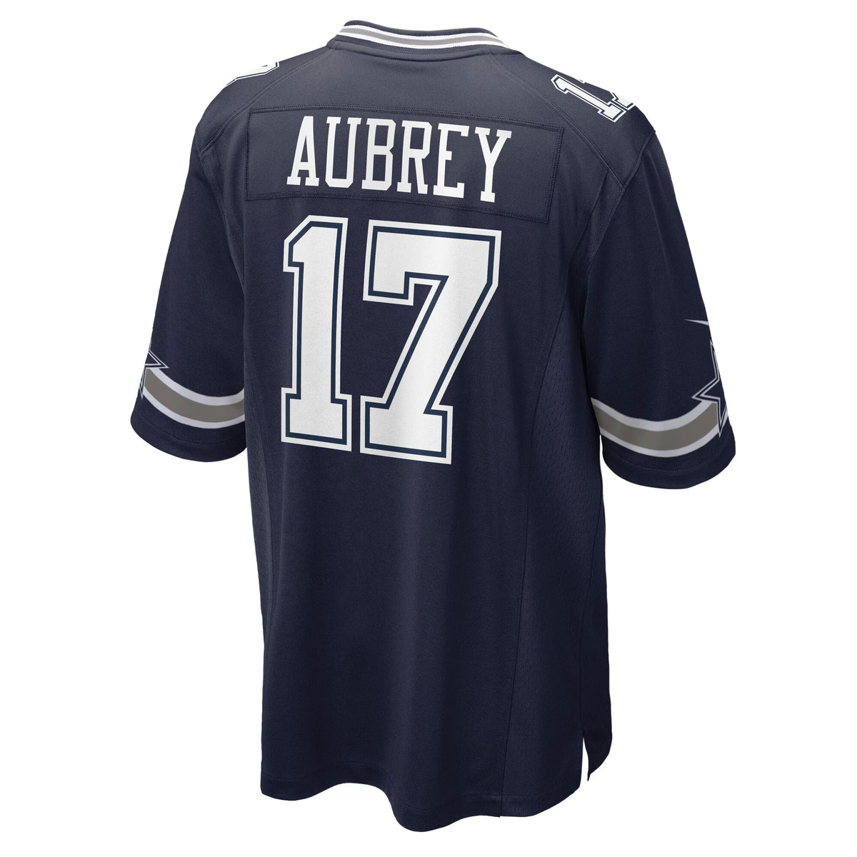Dallas Cowboys Brandon Aubrey Navy Team Game Jersey