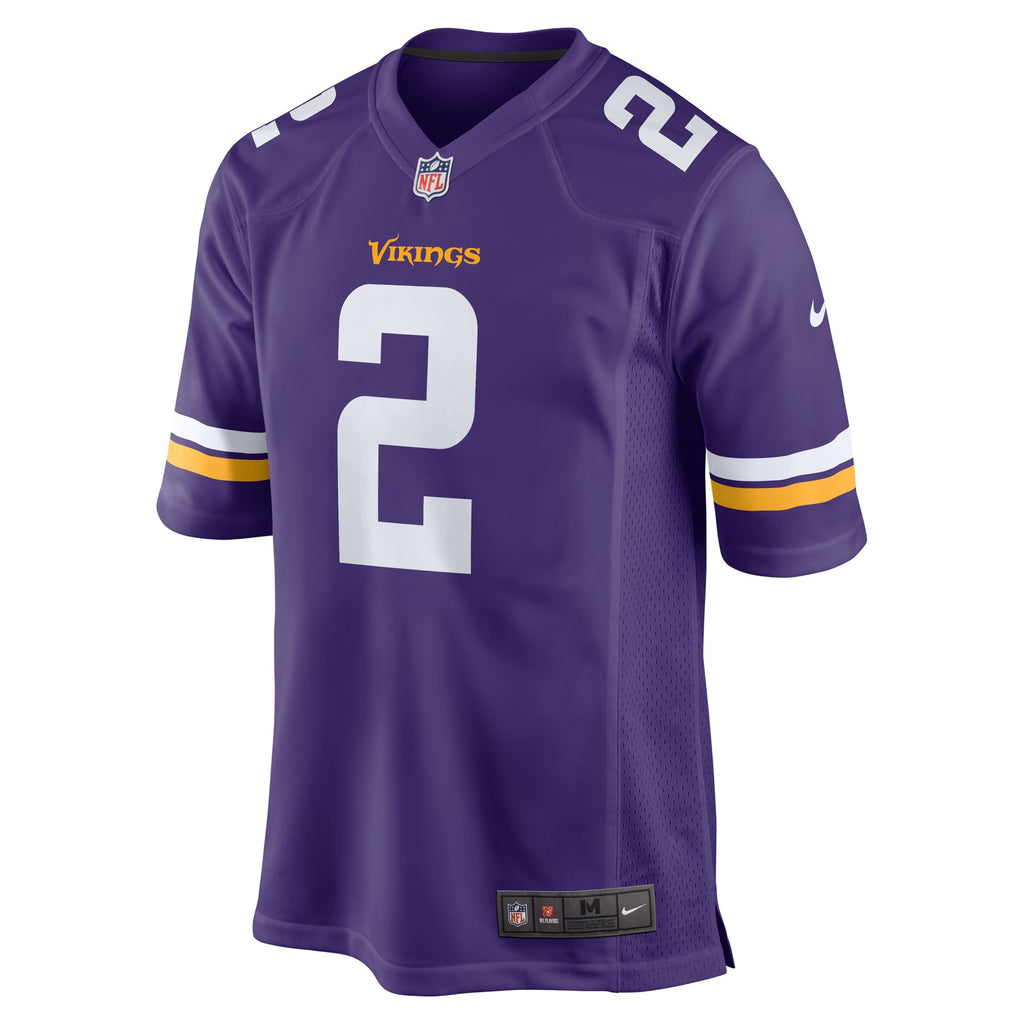 Minnesota Vikings Stephon Gilmore Purple Game Jersey