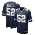 Dallas Cowboys Tyler Booker Navy 2025 NFL Draft First Round Pick Game Jersey