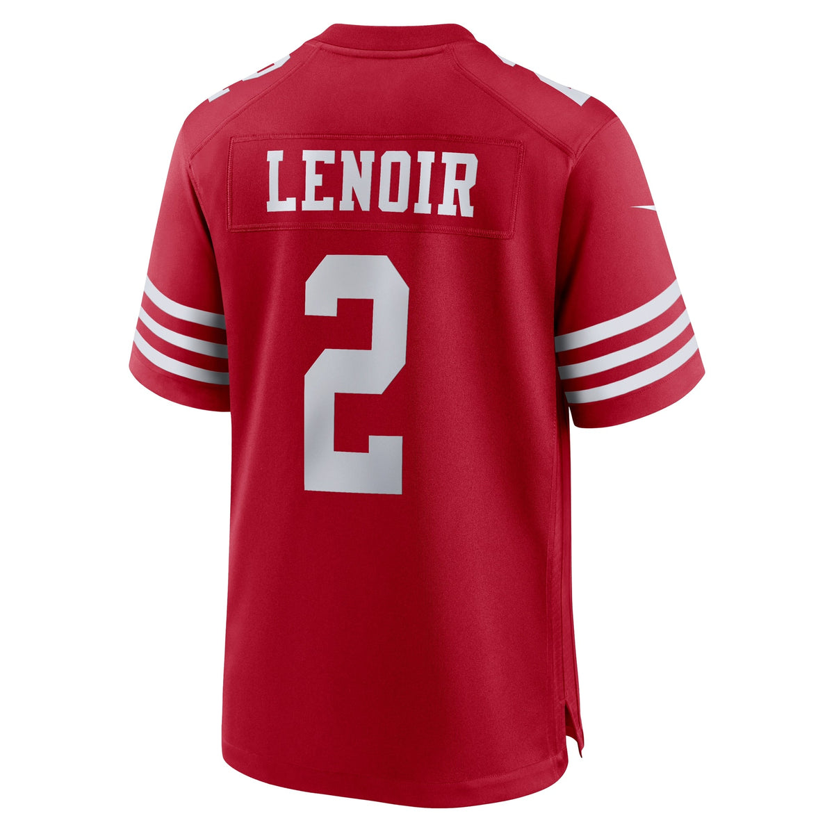 San Francisco 49ers Deommodore Lenoir Scarlet Game Jersey