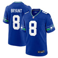 Seattle Seahawks Coby Bryant Royal Throwback Player Game Jersey