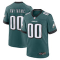 Philadelphia Eagles Midnight Green Custom Game Jersey