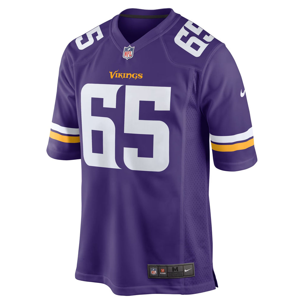 Minnesota Vikings Michael Jurgens Purple Game Jersey