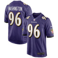 Broderick Washington Baltimore Ravens Nike Game   Jersey - Purple