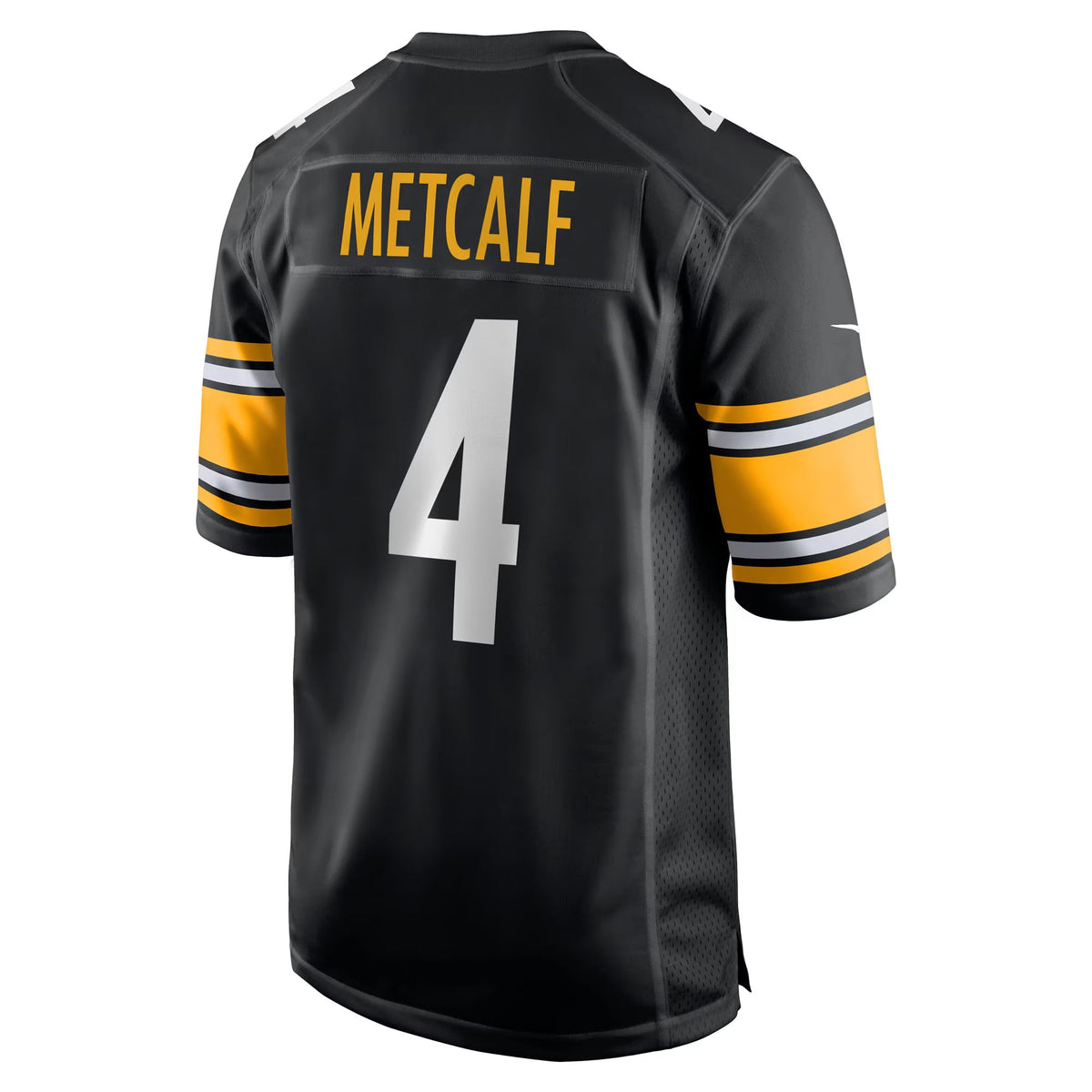 Pittsburgh Steelers DK Metcalf Black Game Player Jersey