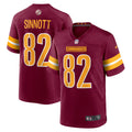Washington Commanders Ben Sinnott Burgundy Game Jersey