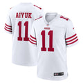 San Francisco 49ers Brandon Aiyuk White Game Jersey