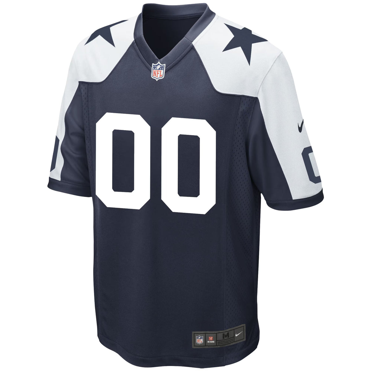 Dallas Cowboys Navy Alternate Custom Game Jersey