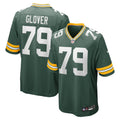Green Bay Packers Travis Glover Green Game Jersey
