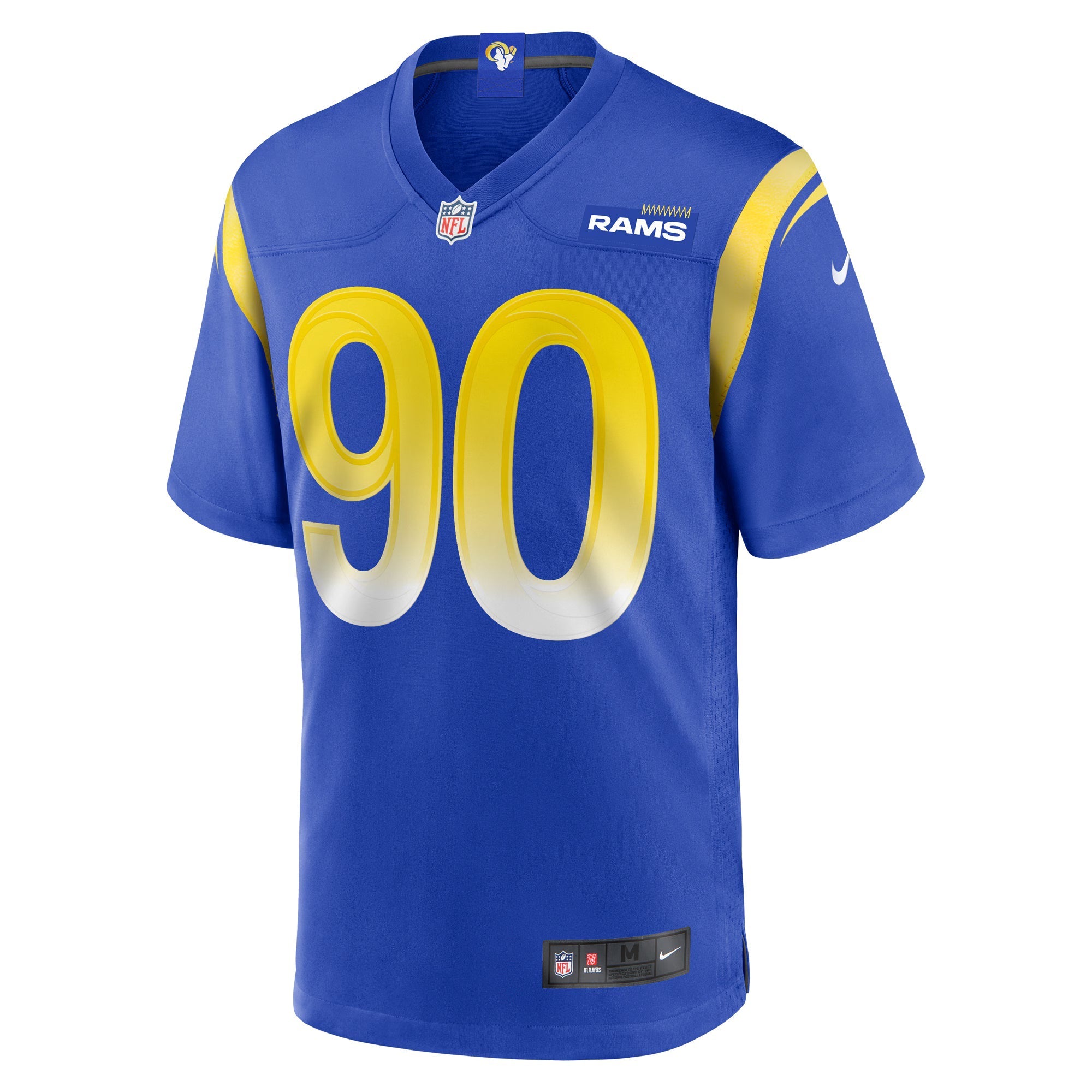 Los Angeles Rams Earnest Brown IV Royal Team Game Jersey