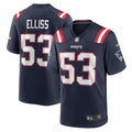 New England Patriots Christian Elliss Navy Game Jersey