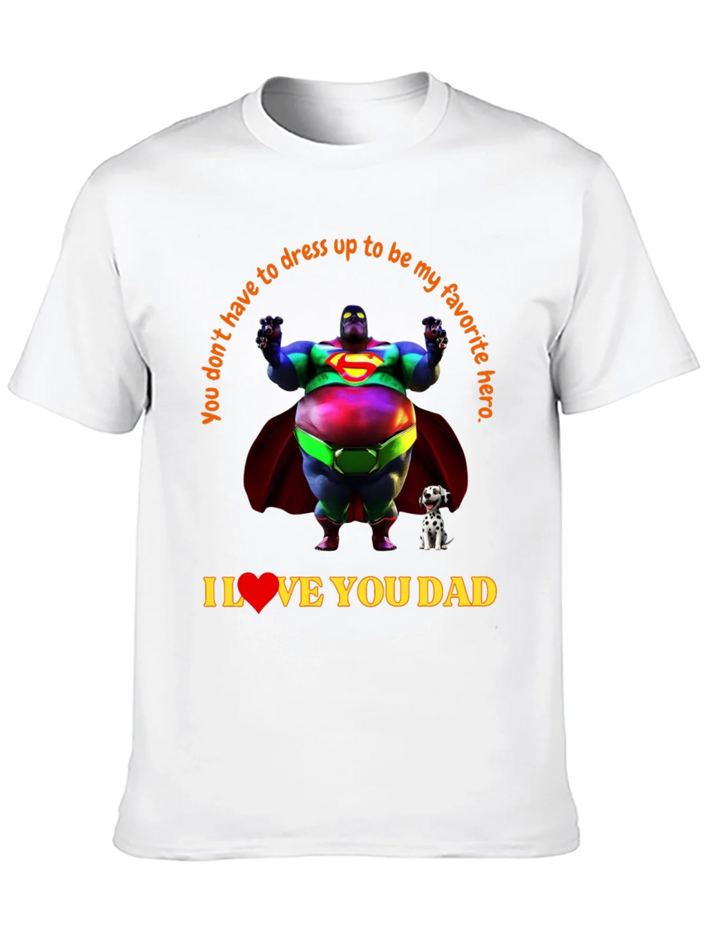 Funny Superman Dad T-Shirt
