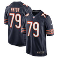 Matt Pryor Chicago Bears Nike  Game Jersey -  Navy