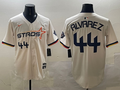 Men's Houston Astros Yordan Alvarez #44 Cream 2025 City Connect Limited Player jersey