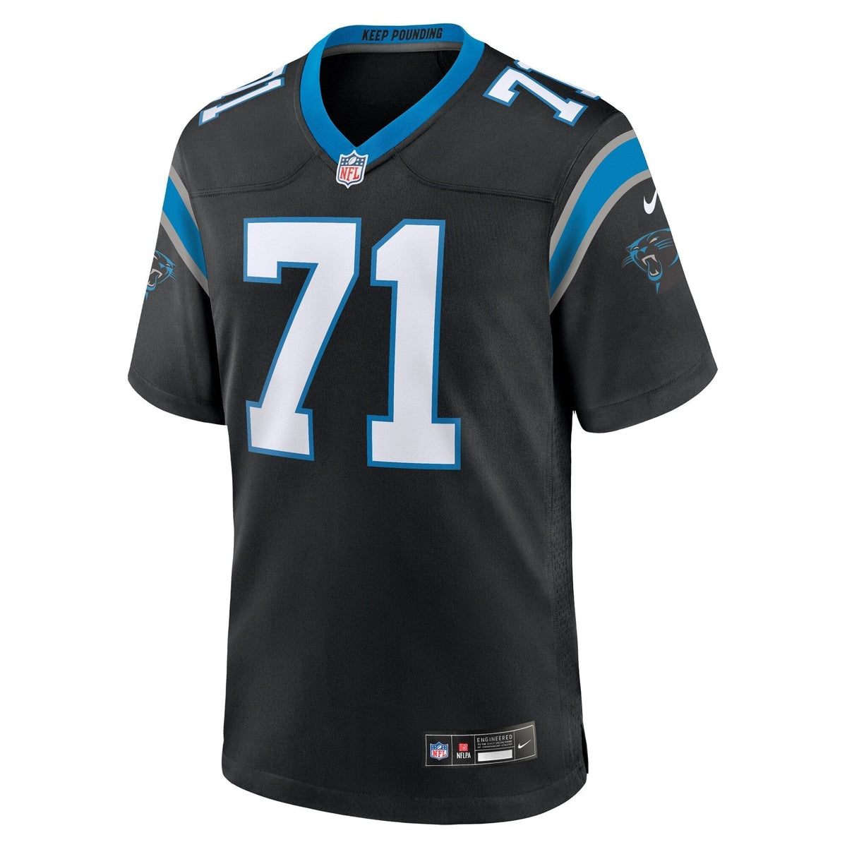 Chris Wormley Carolina Panthers Nike  Game Jersey -  Black