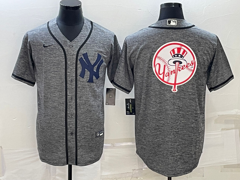 Men's New York Yankees Gray Alternate Team jersey