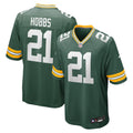 Green Bay Packers Nate Hobbs Green Team Game Jersey