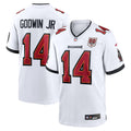 Tampa Bay Buccaneers Chris Godwin Jr. White 50th Season White Game Jersey