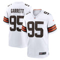 Cleveland Browns Myles Garrett White Away Game Jersey