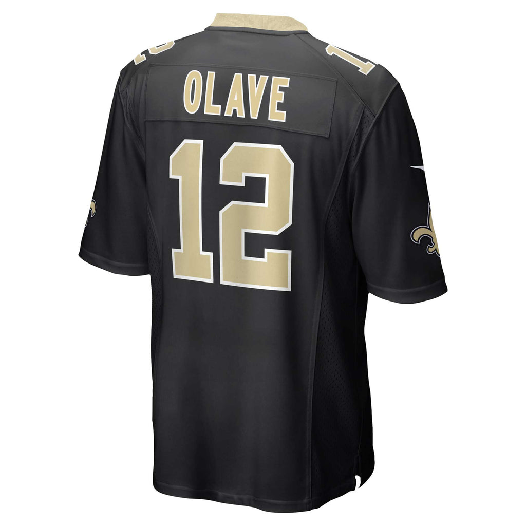New Orleans Saints Chris Olave Black Game Jersey