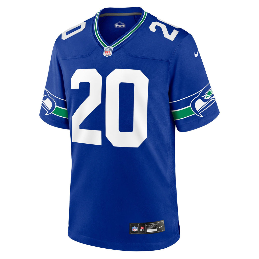 Seattle Seahawks Julian Love Royal Alternate Game Jersey