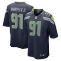 Seattle Seahawks Byron Murphy II College Navy Player Game Jersey