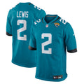 Jacksonville Jaguars Jourdan Lewis Teal Team Game Jersey