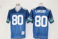 Men's Seattle Seahawks Steve Largent Royal Legacy Replica Jersey1