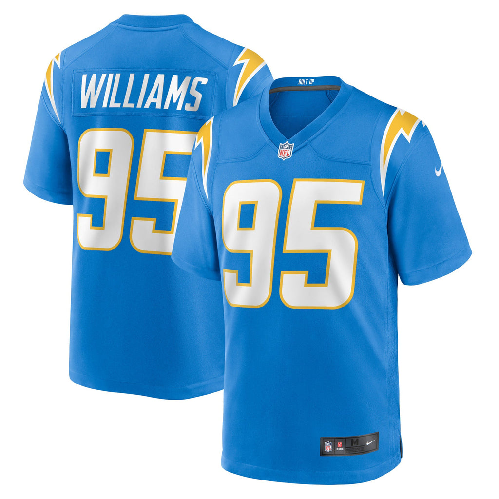 Los Angeles Chargers Nicholas Williams Powder Blue Team Game Jersey