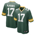 Green Bay Packers Brandon McManus Green Team Game Jersey