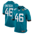 Jacksonville Jaguars Ross Matiscik Teal Game Jersey
