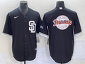 Men's San Diego Padres Black Replica Player jersey