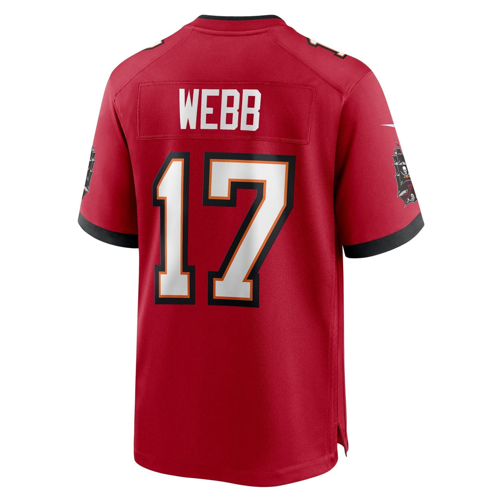 Raleigh Webb Tampa Bay Buccaneers Nike  Game Jersey -  Red