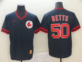 Men's Boston Red Sox Mookie Betts #50 Navy Replica Player jersey