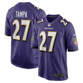 Baltimore Ravens T.J. Tampa Purple Team Game Jersey